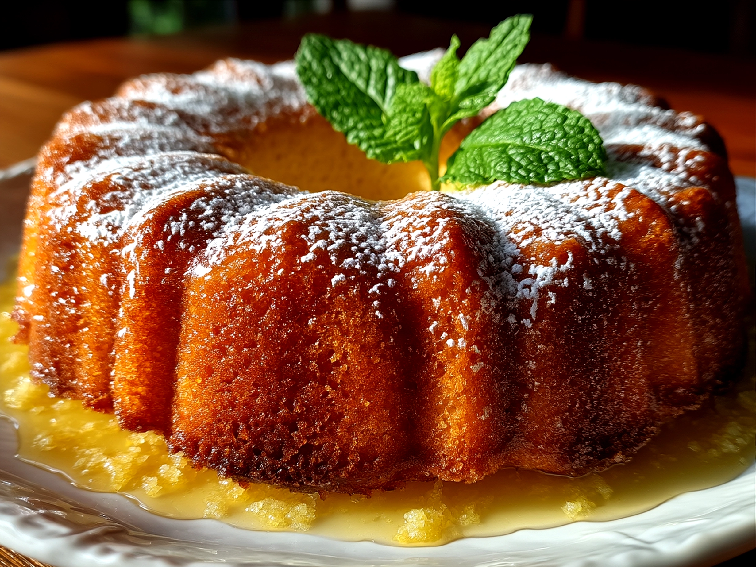 Slices of Limoncello Cake served on a plate, showcasing lemon cream frosting and delicate texture