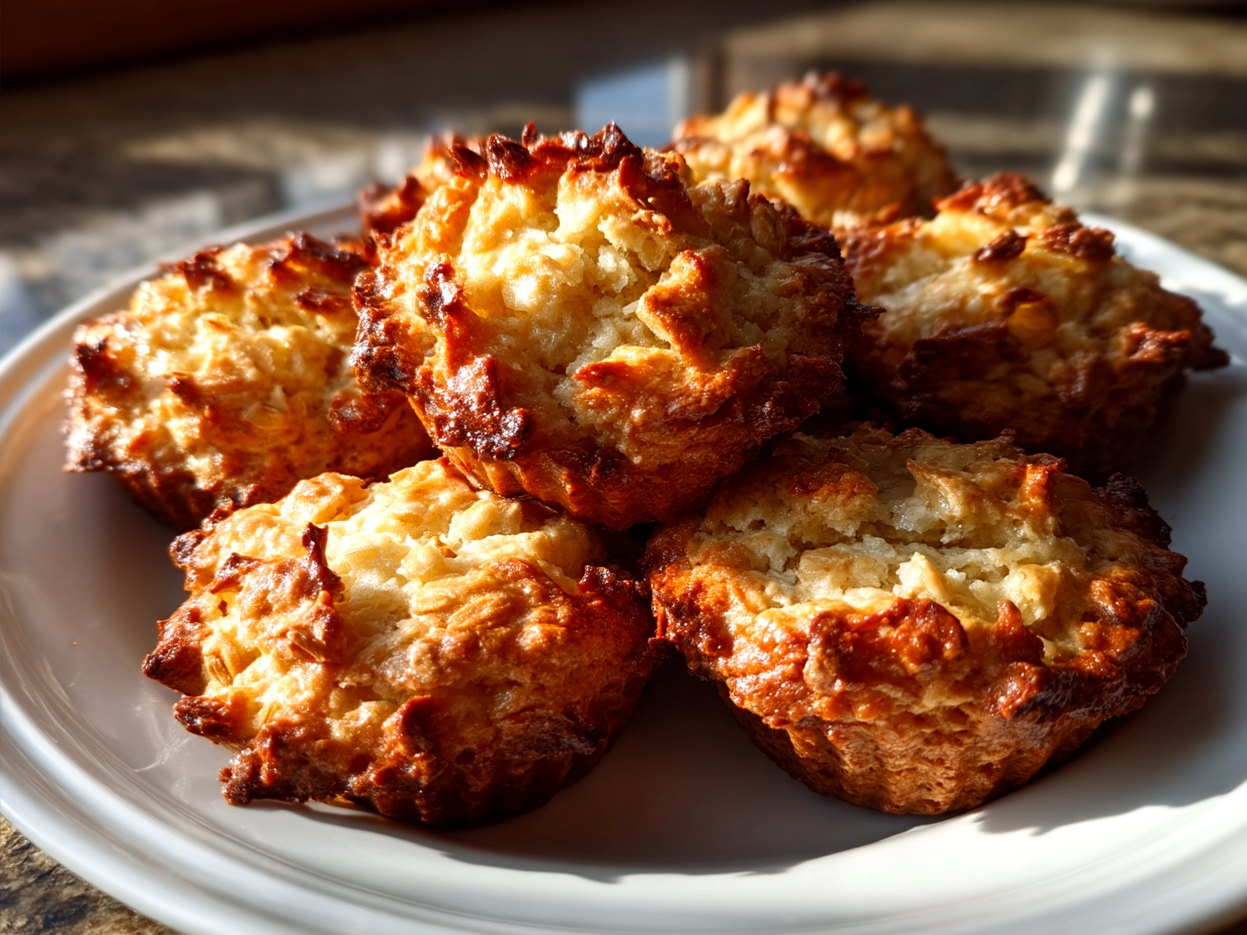 Served Valentine Cookies Oatmeal Bowl with heart-shaped oatmeal toppings and fresh strawberries